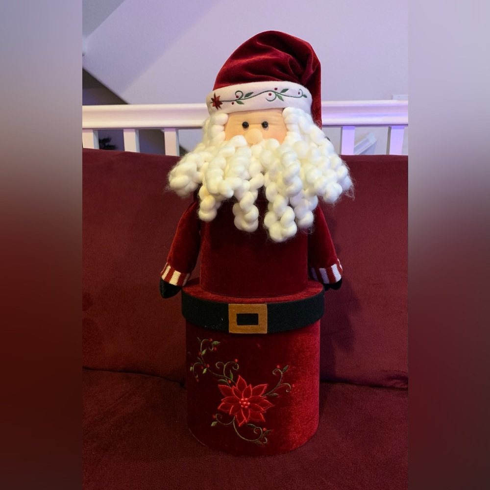 Decorative Santa Nestable Boxes